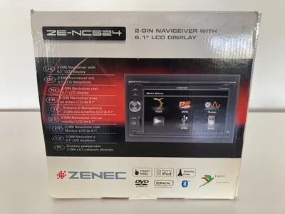 Autoradio double DIN multimedia ZENEC ZE-NC524, écran 6,1"