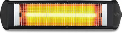 Chauffage infrarouge KUMTEL 2000 watts, installation au mur et au plafond, étanche IP55, 5
