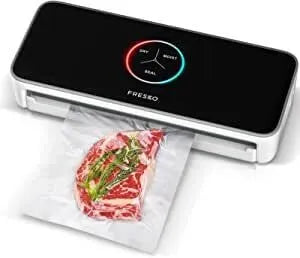 Fresko Scellant sous vide, scellant sous vide automatique sous vide pour aliments, 20 sacs