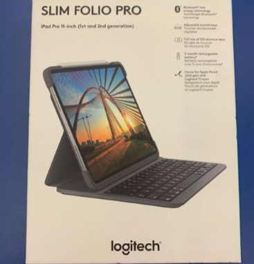 Slim folio Pro logitech pour Ipad pro 11 , NEuf