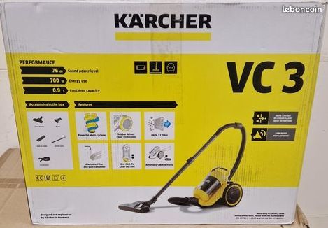 Kärcher Aspirateur sans sac VC 3 - Neuf